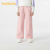 【商场同款】巴拉巴拉童装女童长裤直筒牛仔裤2026春新款绣花甜美 商品缩略图1