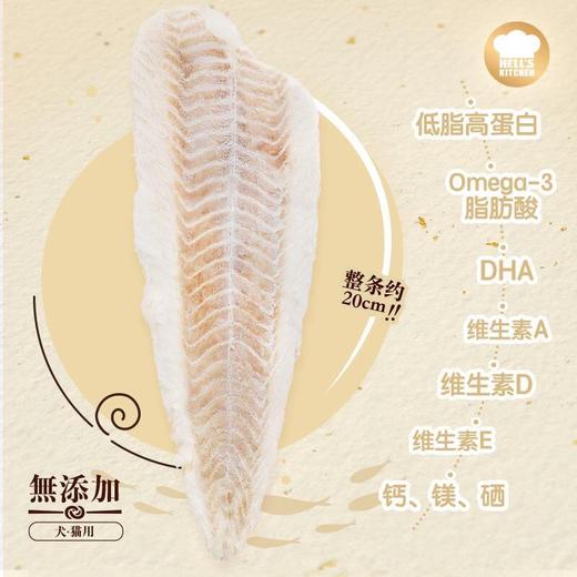 地狱厨房特选鳕鱼冻干猫零食猫狗零食磨牙营养整根鳕鱼干犬猫通用 商品图3
