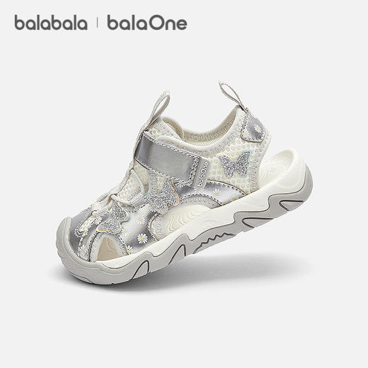 【balaOne】巴拉巴拉童鞋儿童稳步鞋女童凉鞋2026夏新蝴蝶溯溪鞋 商品图0