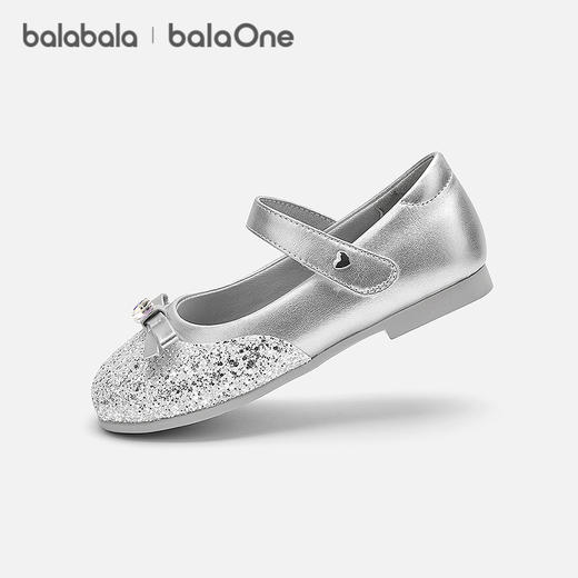 【balaOne】巴拉巴拉童鞋女童公主鞋2026新款夏季精致耀眼休闲鞋 商品图0