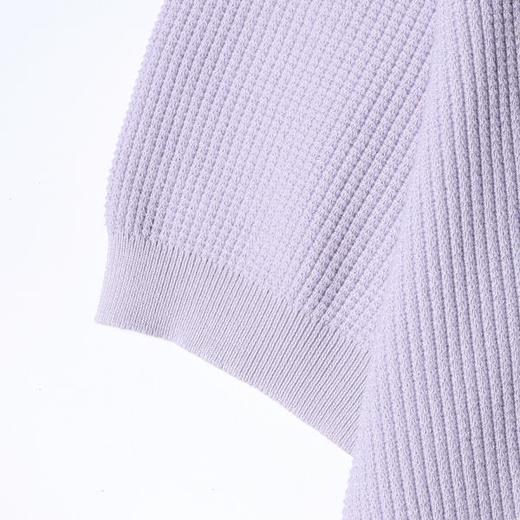 MY610SDSA男装2026新款高贵轻奢时尚简约纯色针织polo领短袖T恤百搭 商品图3