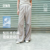 商场同款|森马休闲裤女夏季蕾丝拼色凉感宽松阔腿裤2026新款长裤 商品缩略图0
