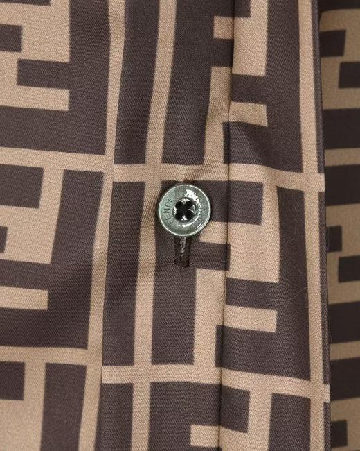 FENDI_ 短款桑蚕丝老花FF衬衫   （MM） 商品图8