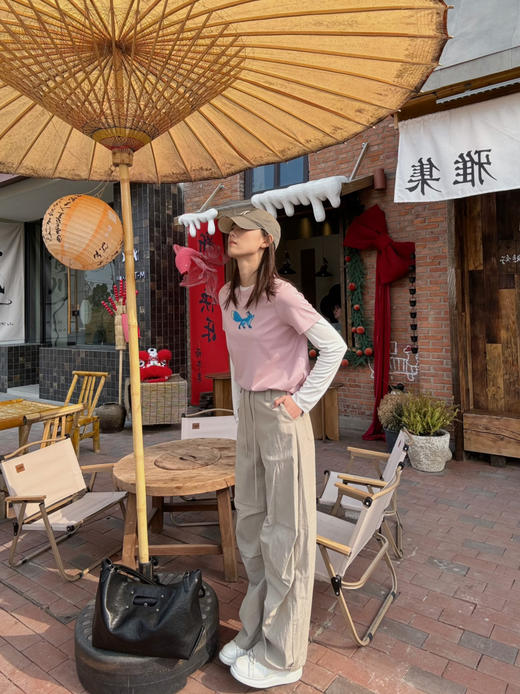 【防晒凉感】噢蜜ooomeooo狐狸🦊刺绣t 商品图6