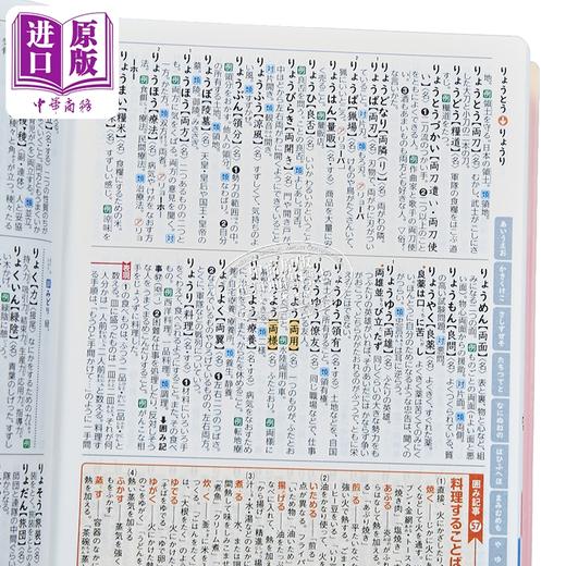 预售 【中商原版】例解新国语辞典 特殊设计全彩版付电子资源 日文原版日韩 例解新国語辞典 第十一版 とくべつデザイン オンライン辞 商品图2