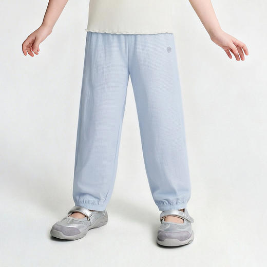 笛莎Deesha 2026年夏季新款小童女童束脚锥形裤吸湿速干裤子 商品图1