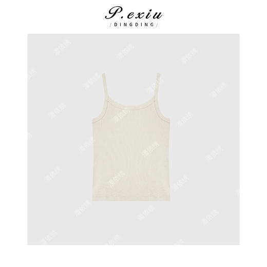 03-4潘依绣丁丁宠粉韩系简约吊带Q89075 商品图0