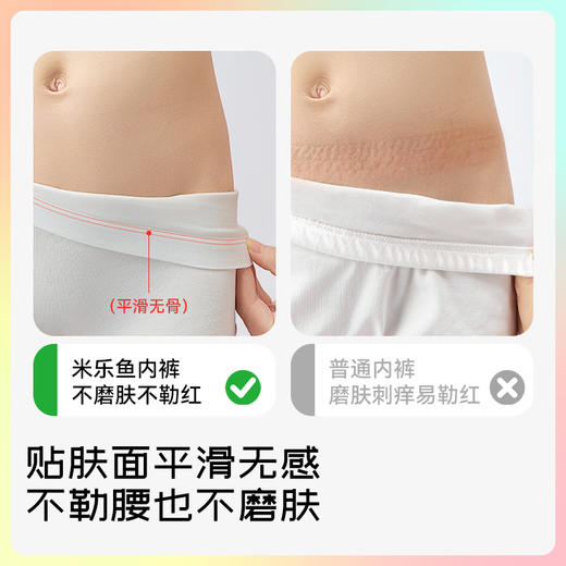 MILOFISH米乐鱼2026年春夏爆款冰丝网眼儿童内裤3条装（添加青竹抑菌成分） 商品图2