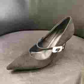 LFGJ  X0201羊京绒高跟鞋