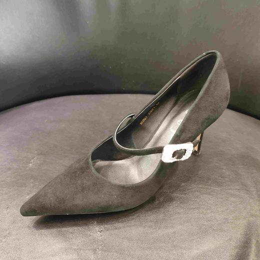 LFGJ  X0201羊京绒高跟鞋 商品图0