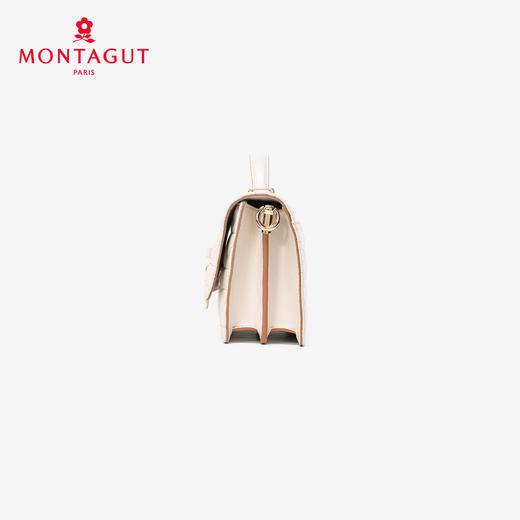 梦特娇女士时尚休闲菱格包真皮斜挎包矜贵羊皮手提包可爱风单肩包 商品图8