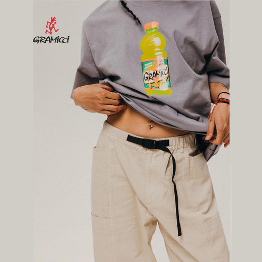 【26新款】GRAMICCI小野人女款宽松微锥九分休闲长裤G2SW-P090 商品图2
