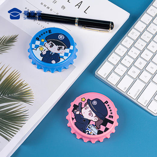 【两用开瓶器冰箱贴】创意形象日用磁吸贴 卡通蜀黍造型冰箱装饰品 商品图9