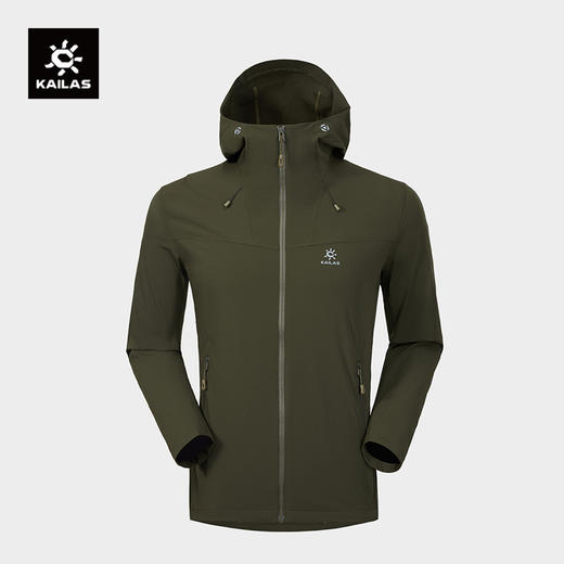 KAILAS凯乐石 男款连帽软壳外套 KG2519106 商品图0