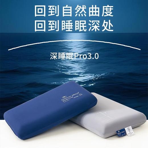 【新款希尔顿记忆枕深睡Pro】慢回弹记忆枕助睡眠护颈单人枕头枕芯 商品图0