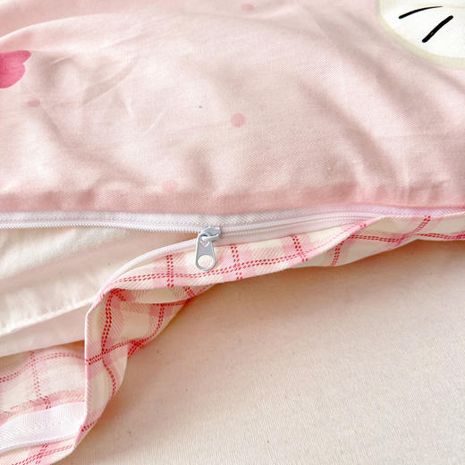 小象咘叮 40支全棉纯棉印花幼儿园三件套-AB版系列 11色可选 儿童午睡被 宝宝入园含芯多件套 商品图6