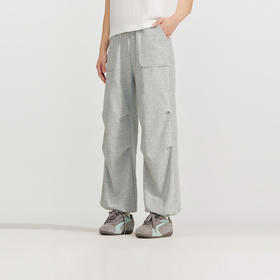 笛莎Deesha 2026年夏季新款青少年潮趣小华夫格束脚裤裤子