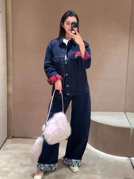 【高品质私服】【BBY牛仔夹克】色泽自然复古，久穿也不易变形褪色N0988-CC【无标出货 介意慎拍】 商品图5