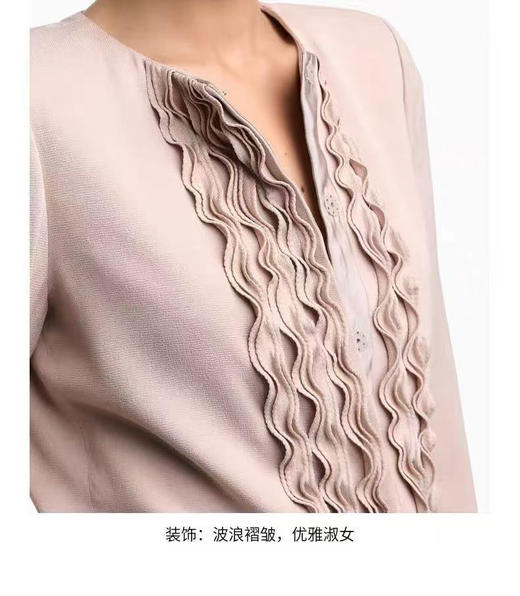 新款春夏外套。 杏色蓝色黑色自己备注号码颜色。 商品图3