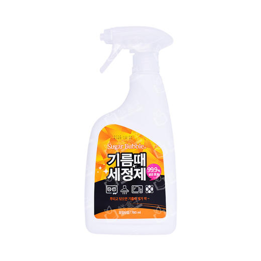 聚便利 X 山姆 SugarBubble韩国进口 厨房油污清洁喷雾 分装 780ml*1瓶 商品图0
