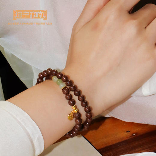 药香双圈越来越好手串径山文创*坤宁和堂双联名合香珠精致送礼 商品图3