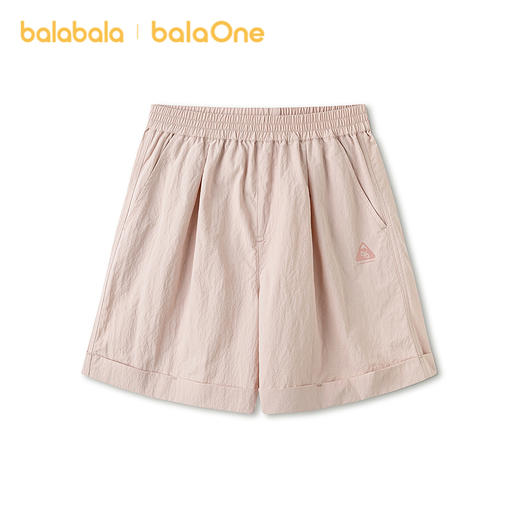 【balaOne】巴拉巴拉童装女童短裤儿童裤子2026夏新款防泼水凉感 商品图1