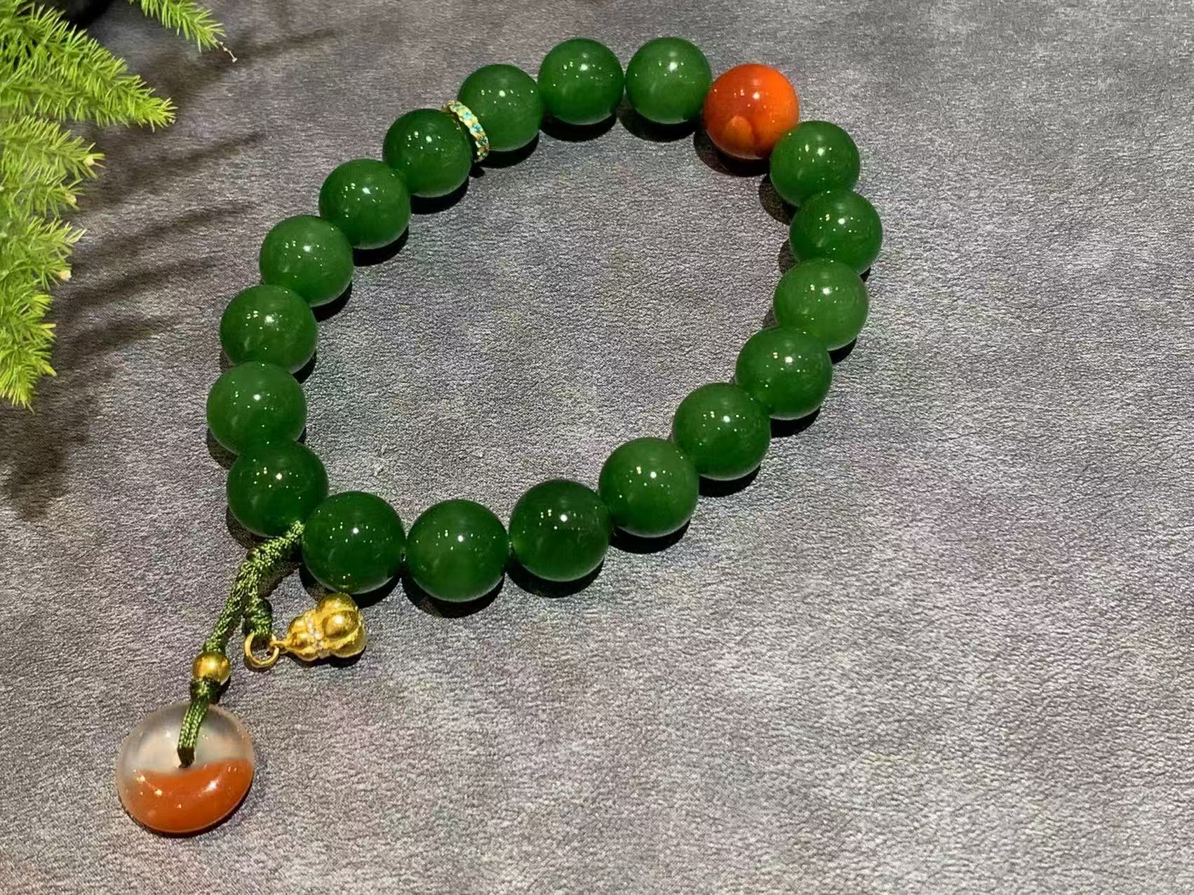 【御珠宫坊】碧玉手串