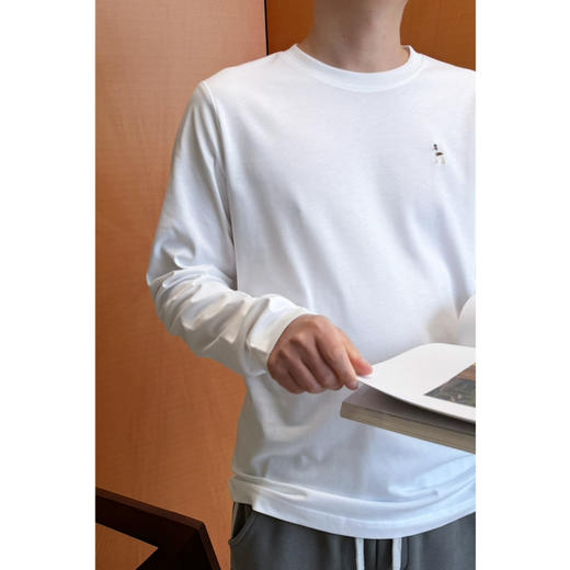 2603302    ha** 丝光棉 长袖tee 商品图5