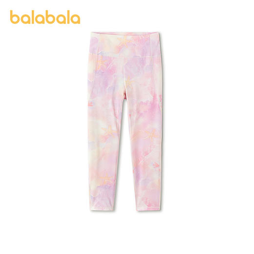 【商场同款】巴拉巴拉童装女童瑜伽裤儿童打底裤2026夏装新款防晒 商品图1