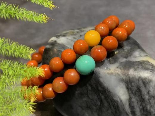 【御珠宫坊】包浆南红珠串 商品图3