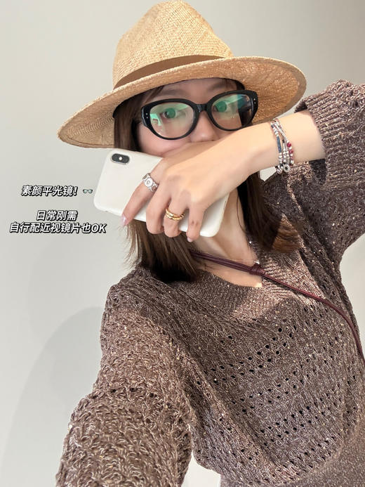 春夏必入！ F*m* Red Zone众明星同款猫眼墨镜来咯！一眼沦陷的复古轻奢感～（售后时间：签收3天内，不合适及时申请） 商品图2