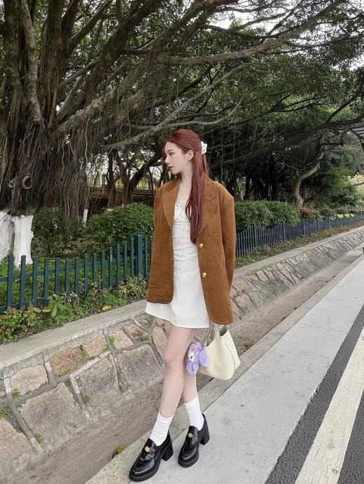 缪缪 7cm金币乐福鞋（MM） 商品图0