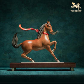 铜师傅 陕西历史博物馆系列《盛世华章 · 舞马献瑞铜摆件》摆件