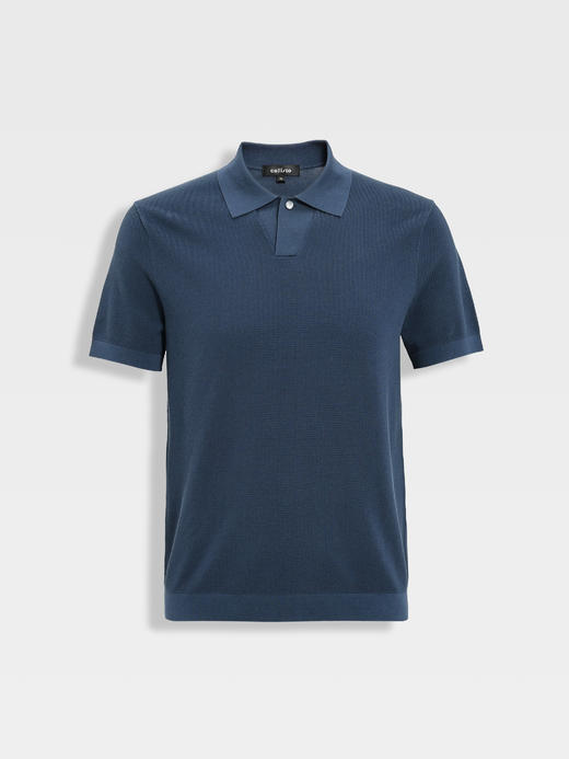 callisto浅绿长绒棉中空大珠地弹力T恤 商品图10