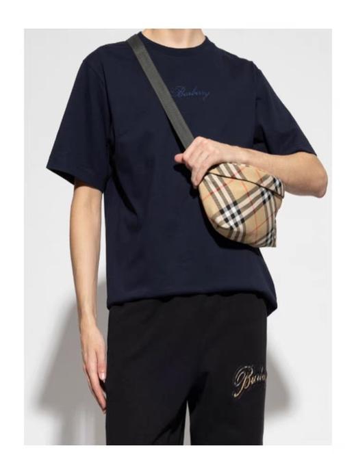 B家 新款字母LOGO标识贴布绣圆领短袖T恤 Z-15878 商品图2