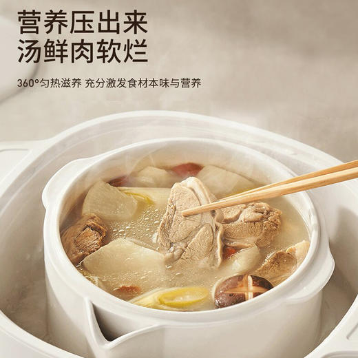 九阳电炖锅隔水炖婴儿辅食锅宝宝煮粥燕窝煲汤锅一锅五胆陶瓷炖盅 商品图6