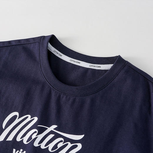 【10A抗菌】棉花堂夏款英文印花棉感速干不粘人童装短袖T恤-- FD61130 商品图6