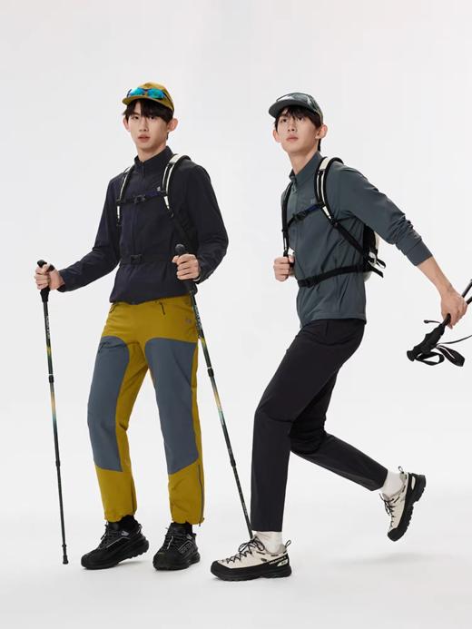 可隆针织夹克夏季立领外套X-COT凉感UPF50+男士防晒皮肤衣 商品图3