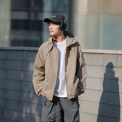 【猫人同厂】山系梭织防晒衣 UPF50+认证防晒 凉感黑科技 男女同款oversize版型 MR-YF2502 商品图9