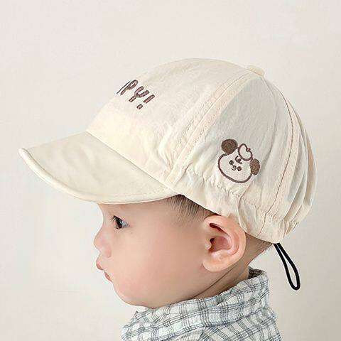 速干薄款婴幼儿童防晒鸭舌帽子春夏季棒球帽男孩女宝宝遮太阳软檐 商品图0