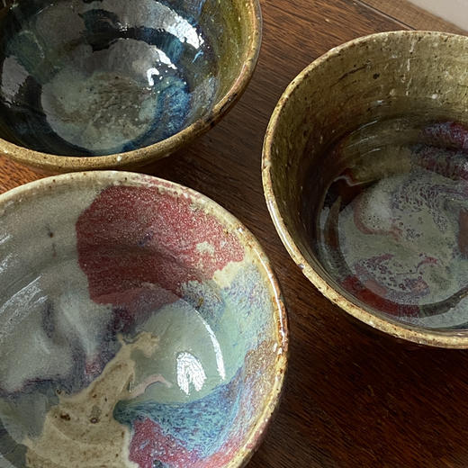 【苏州】日本中古粗陶器皿 带签章 X1523 商品图3