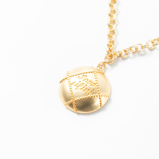 【ZJ】【朱珠同款】伊芙丽金色复古气质百搭长链项链2026新款1H39AL0051 商品图4