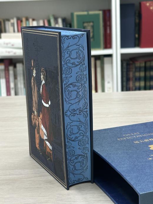 【限定书口套装】狄更斯三部经典套装《雾都孤儿》《双城记》《远大前程》套装，封面进口漆布材质，书口限定四色图案 商品图6