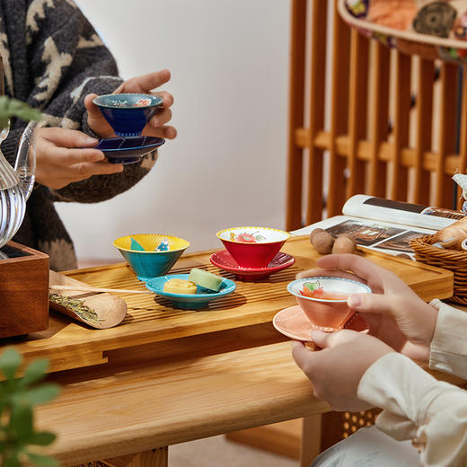 【宫里茶杯】布衣情茶杯对杯套装2.0版 商品图5