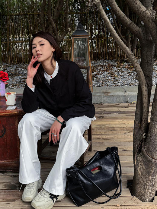 【中式之美】噢蜜ooomeooo葫芦刺绣棉麻外套 商品图4