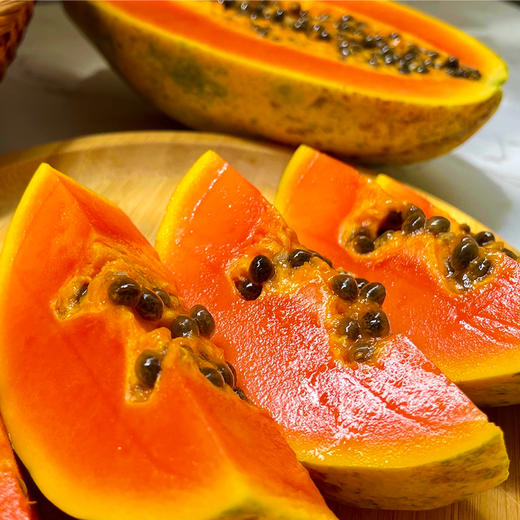 海南树上熟牛奶红心木瓜 商品图2