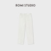 ROMI STUDIO“轻盈自在”羊绒棉碳磨斜纹直身西装裤RWCWXG7236 商品缩略图4