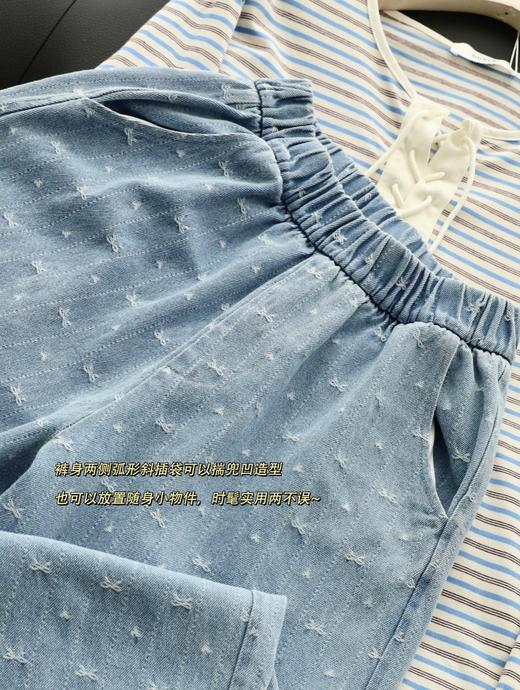 甜心蝴蝶结牛仔裤 商品图11