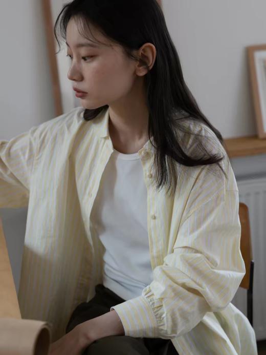 步履不停/6A11302C/条纹衬衫 商品图4