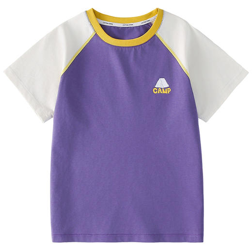 【10A抗菌】棉花堂夏款山系棉感不粘人童装弹性短袖T恤-- FD61126 商品图11